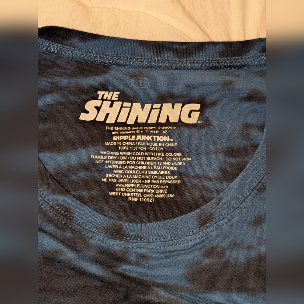 Torrid Ripple Junction The Shining Grady Twins Graphic Tie Dye Tee Size 1 VGC - Picture 5 of 7